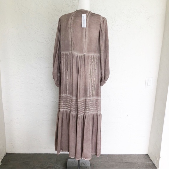 Young Fabulous Broke Joplin Boho Midi Dress Large - Picture 6 of 9